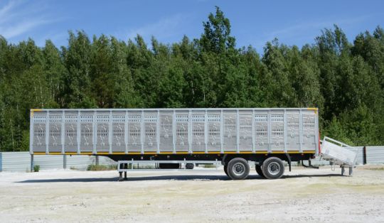 купить полуприцеп для перевозки свиней ТОНАР-9827