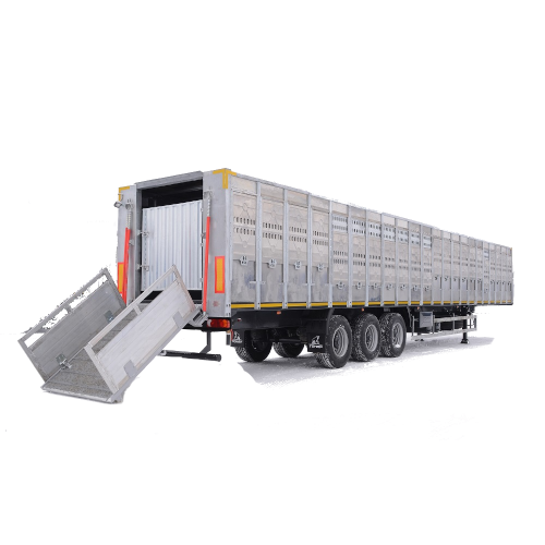 Универсальный полуприцеп для перевозки скота Тонар-9887